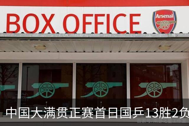 中国大满贯正赛首日国乒13胜2负 王艺迪输内战